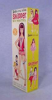Old Original Mattel BARBIES LITTLE SISTER SKIPPER no. 0950 NOS BOXED 