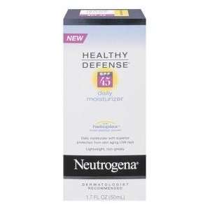  Neutrogena Healthy Defense Daily Moisturizer, SPF 45, 1.7 