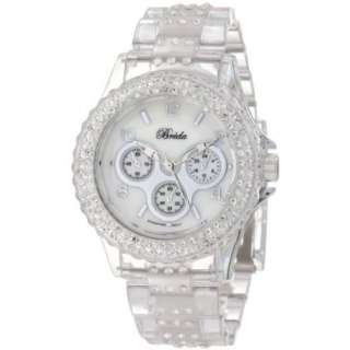 Breda Womens 2333 Clear Courtenay Rhinestone Accented Clear Three 