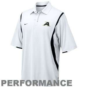   Black Knights White Double Reverse Dri FIT Performance Polo Sports