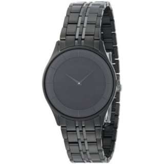 Citizen Mens AR3015 53E Eco Drive Stiletto Black Ion Plated Watch 