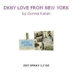  DKNY LOVE FROM YORK EDT SPRAY 1.7 OZ FOR MEN Genuine Brand 