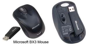 Microsoft BX3 Wireless USB Notebook Optical Mouse 3000  