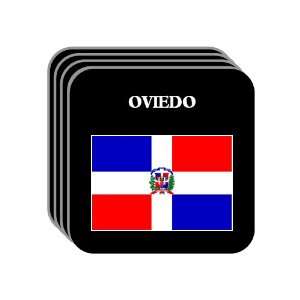 Dominican Republic   OVIEDO Set of 4 Mini Mousepad Coasters