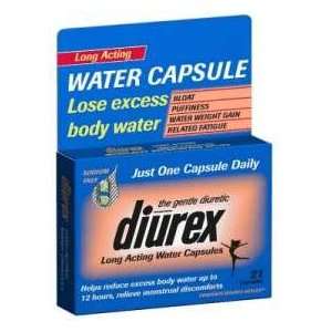  Diurex Long Acting Water Caplets 21S Health & Personal 