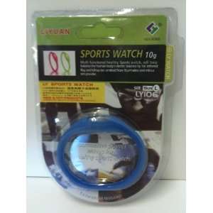  Sport Silicone Minus Ion Watches Tourmaline Power 19 cm L 
