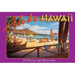 Hawaiian Vintage Postcards Set of 10   Aloha Hawaii
