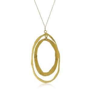 Wendy Mink Pure Metal Double Circle Necklace