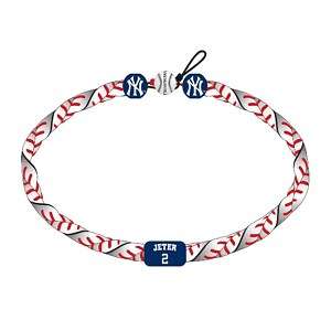 DEREK JETER Yankees GameWear MLB Rope Necklace NEW  