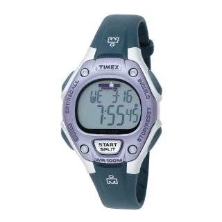 Timex Womens T5K410 Ironman 30 Lap Traditional Silver/lilac Case Grey 