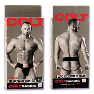  Colt Black Jock Strap   Size Small