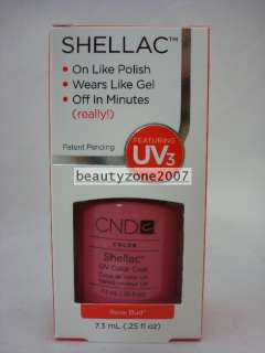 CND Shellac UV Nail Gel Polish Rose Bud 511 639370405117  