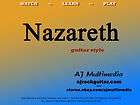 Custom Guitar Lessons   learn Nazareth