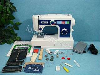 INDUSTRIAL STRENGTH Necchi Sewing Machine With WALKING FOOT & METAL 