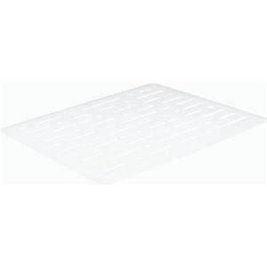  Rubbermaid 1G1706WHT White Small Sink Mat