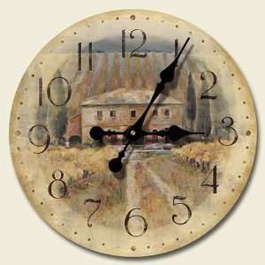    inch Decorative Wood Wall Clock by Highland Graphics