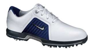 Closeout Nike Zoom Trophy Golf Shoes White/Silver/Navy M 9.5  