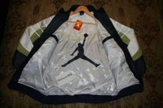 Rare 2007 limited edition Air Jordan Retro 8 viii Leather Jacket 