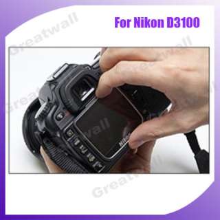  Camera optical Glass LCD Screen Protector Cover Film For Nikon D3100 