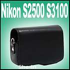 Nikon Coolpix S8100 Black Leather Case