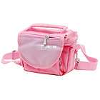 ak402 luxury pink carry travel case pouch bag for nintendo