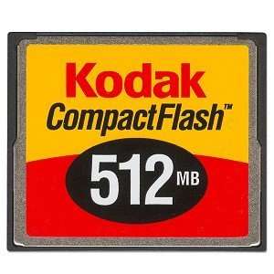  Kodak 512MB CompactFlash Memory Card Electronics