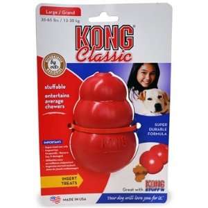  Kong Classic Large Dog Toy, Red
