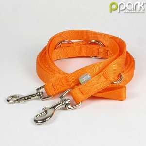  Three way Leash   Orange   Large