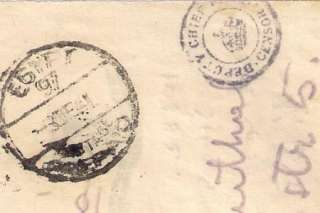 Judaica Old Letter Jewish Brigade Soldier WW 2 1941  