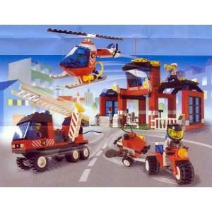  Lego 6478 City Center Fire Fighters HQ Toys & Games