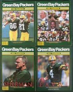 GREEN BAY PACKERS COMPLETE YEARBOOK SET 1960 2011 NRMT  