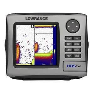 Lowrance HDS 5X Fishfinder w/o Transducer Electronics