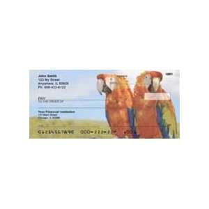  Macaw Parrots Personal Checks