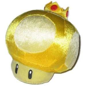    Nintendo Super Mario Kart Golden Mushroom Plush Toys & Games