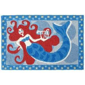   MERMAID kids Throw RUG bath mat BEACH Home DECOR room