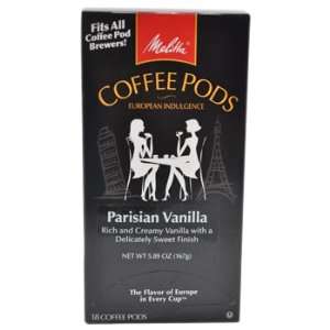  Melitta OneOne Parisian Vanilla Coffee Pods 18ct Kitchen 
