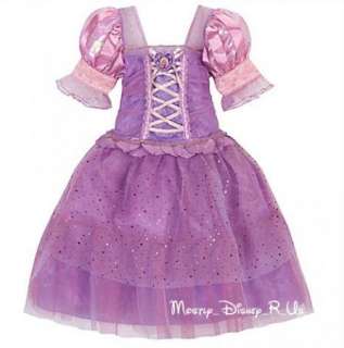   Store Exclusive Tangled Princess Rapunzel Costume Dress NEW  