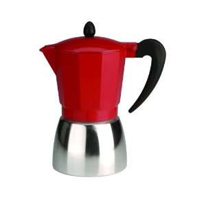  Typhoon Metro Red 9 Cup Espresso Maker