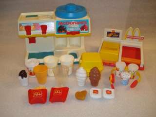   1988 MCDONALDS Soda Drink Fountain Play Food Pie Maker MORE  