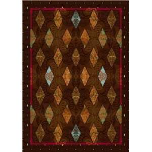  Milliken Geneve Terra Brown 7 7 Round terra brown Area Rug 