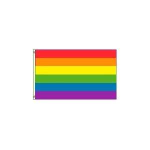  ATV Rainbow Safety Flag 5/16 Pole with Mountint Bolt 