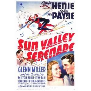  Sun Valley Serenade (1941) 27 x 40 Movie Poster Style A 