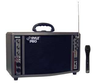 Pyle 200W Portable PA System with Wireless Mic PWMA3600  