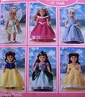 Disney Princess 18 doll dress costume pattern Snow White Tinkerbell 