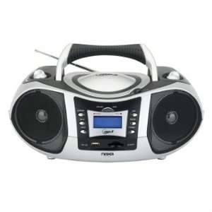  Naxa NPB 250 Portable /CD Player with Text Display, AM 