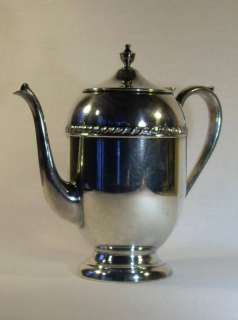 Vintage Sheridan Silverplate Coffee Pot  