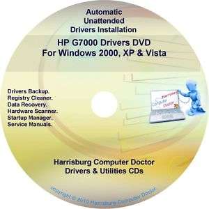 HP G7000 Driver Recovery Restore Software Disc CD/DVD  