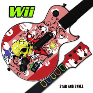   Cover for GUITAR HERO 3 III Nintendo Wii Les Paul   Star and Skull