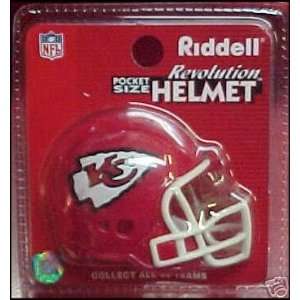   City Chiefs NFL Pocket Pro Single Football Helmet