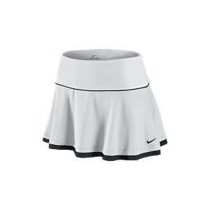  Nike Womens Dri Fit Smash Tennis Skirt White Size XS 